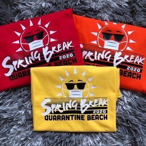 Spring break quarantine Funny shirt